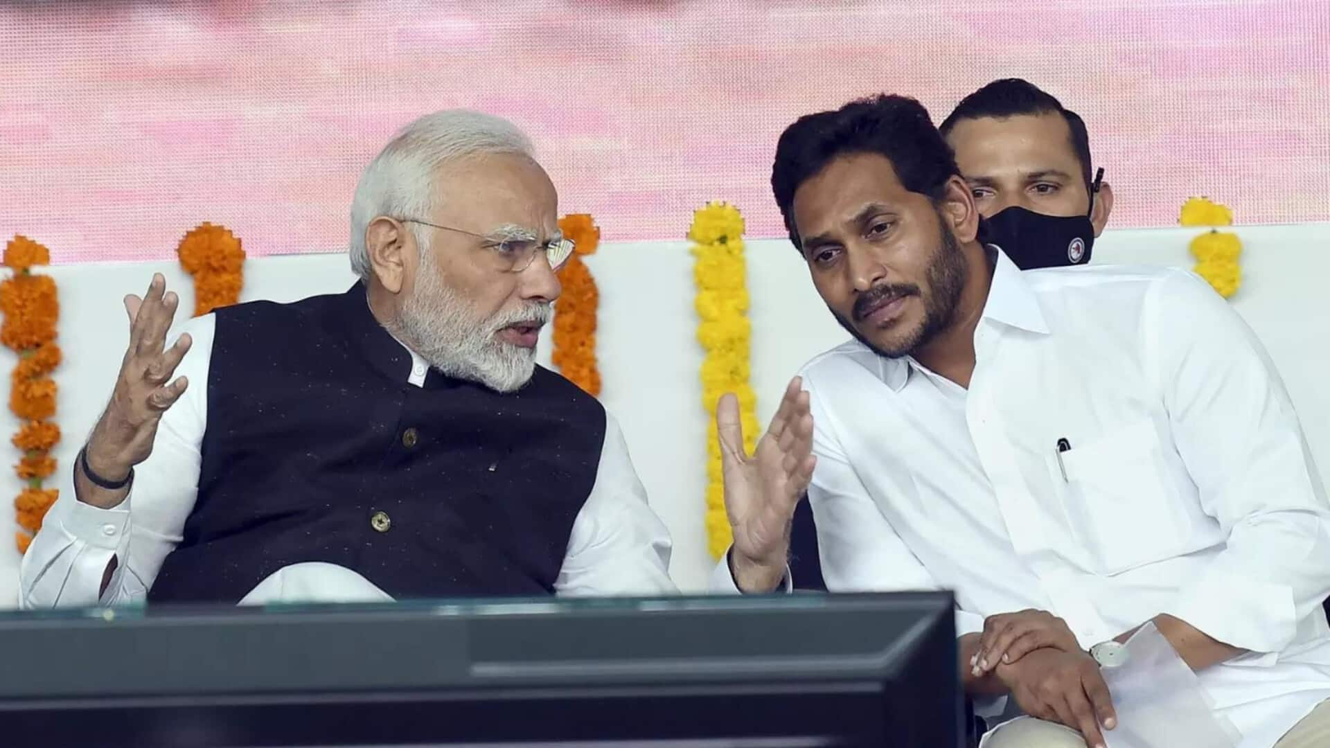 'Naidu pathological liar, reprimand him': Jagan Mohan writes to Modi 