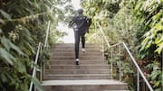 5 health benefits of stair running workouts