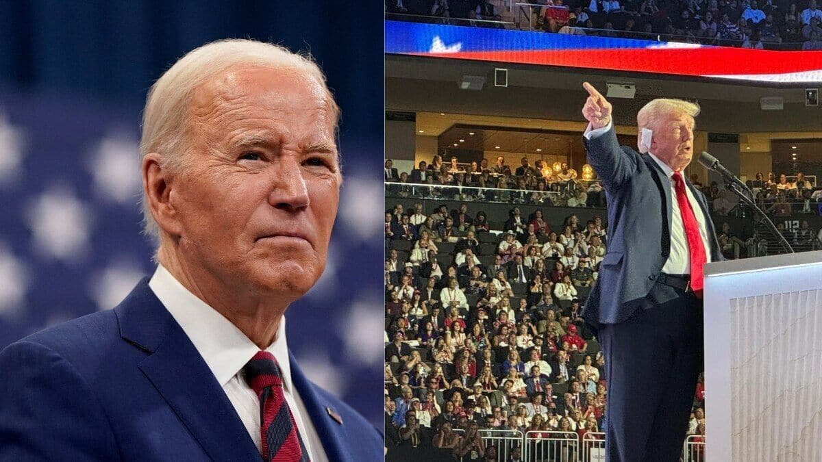 Joe Biden calls Trump's supporters 'garbage,' then a correction 