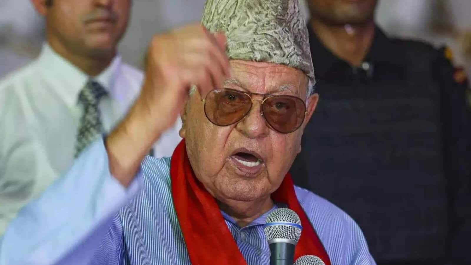 'Terrorists shouldn't be killed...but captured,' says Farooq Abdullah; ignites debate