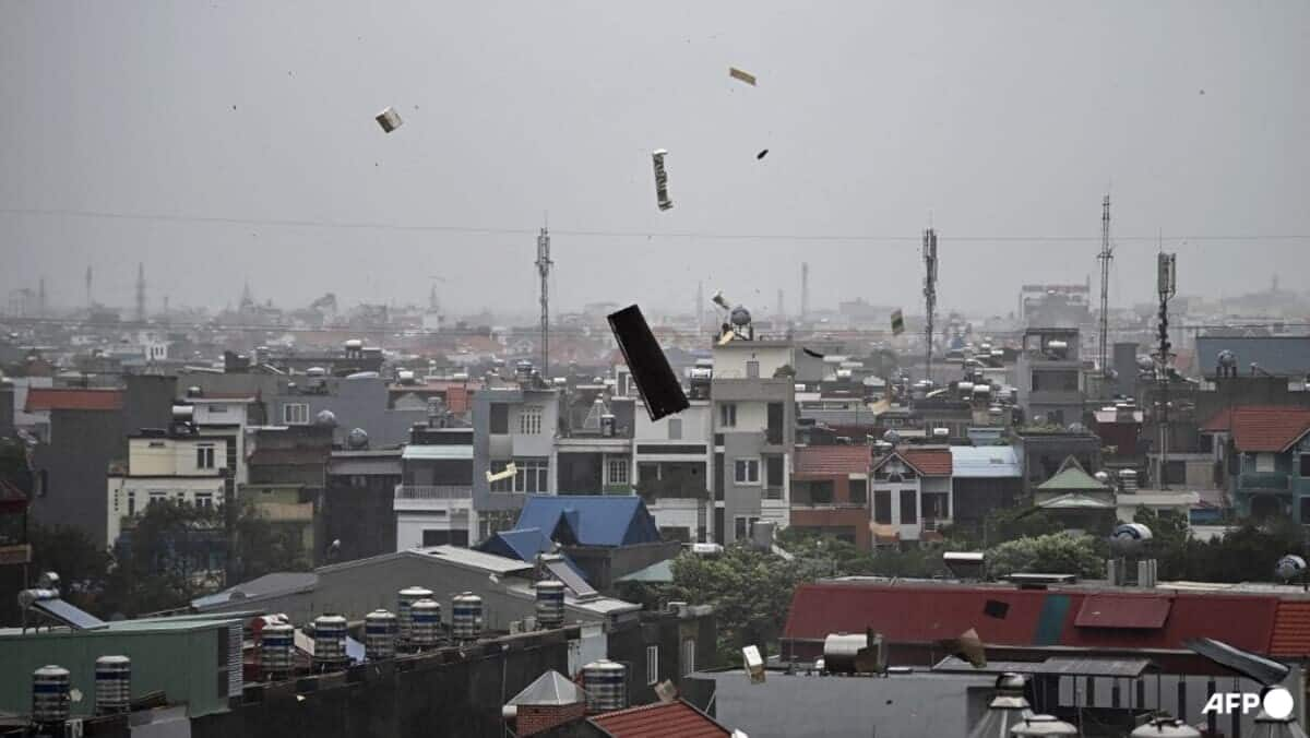 Super typhoon Yagi hits Vietnam after killing 2 in China