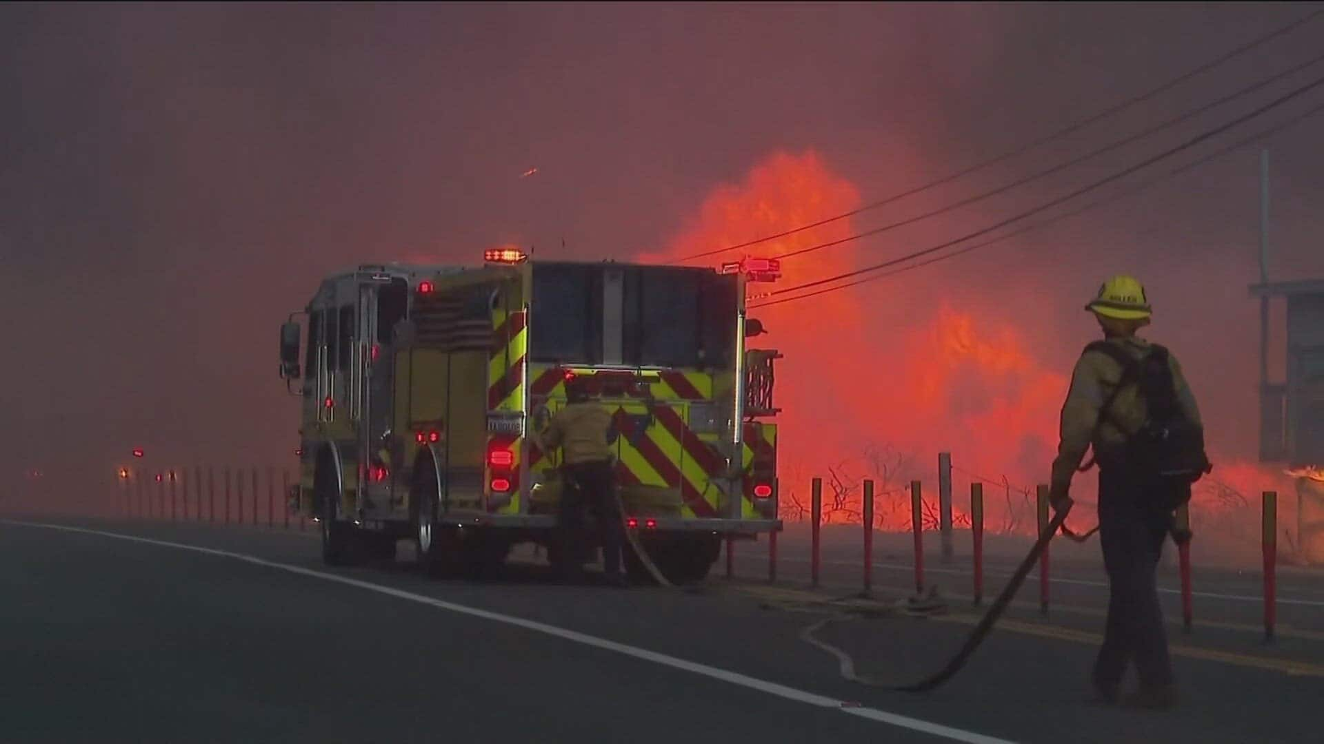 Southern California wildfire: Blaze destroys nearly 3,400 acres; 30,000 evacuated   