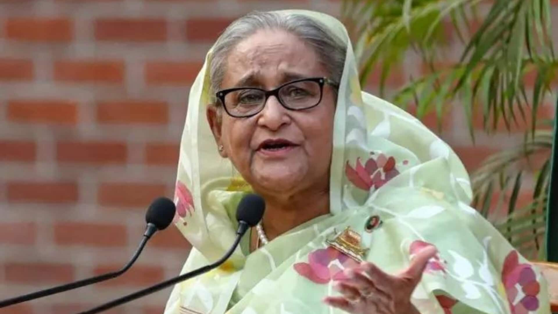 Bangladesh court issues arrest warrant for ex-PM Sheikh Hasina