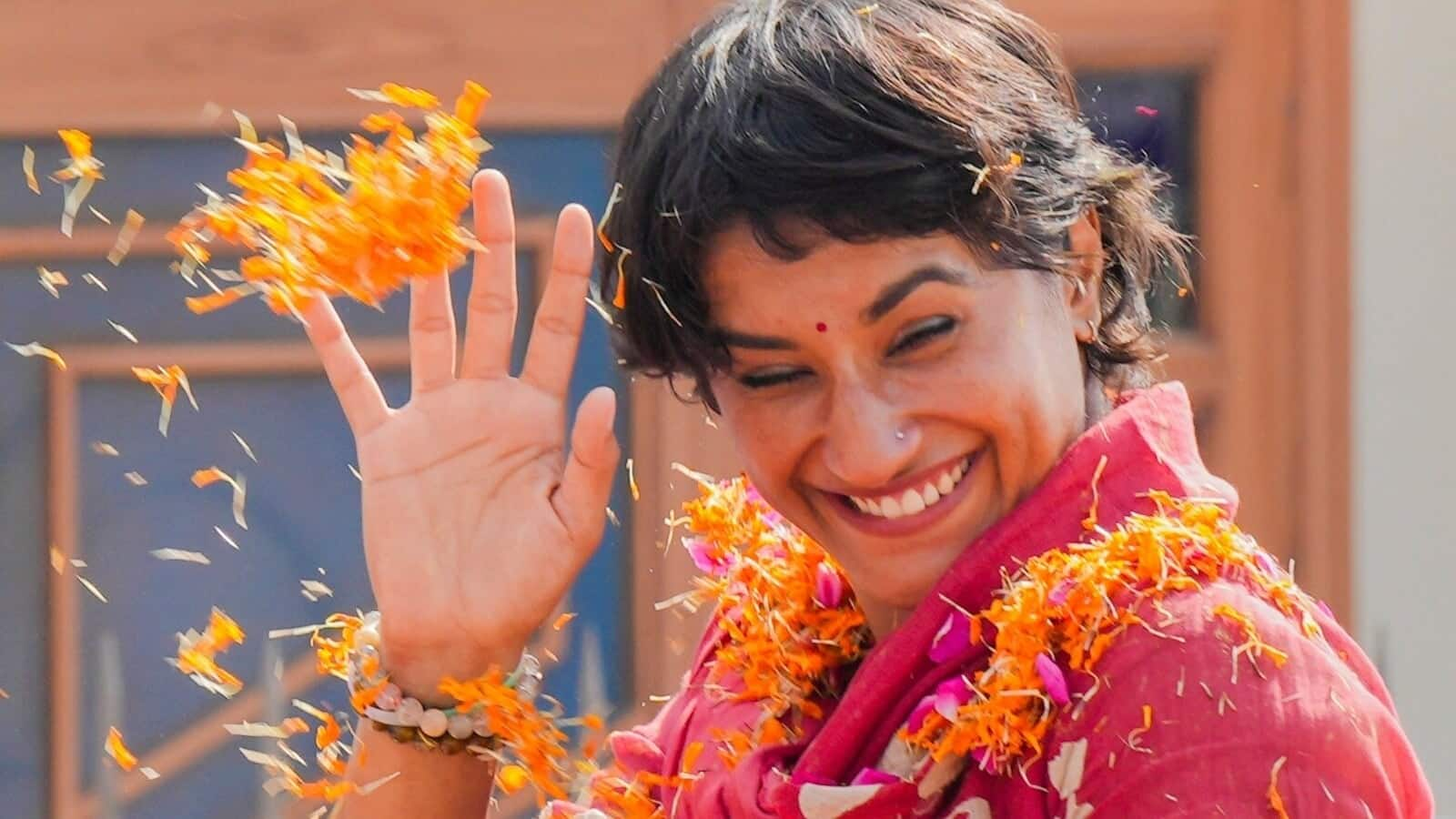 'Fight of every girl': Vinesh Phogat after winning Julana seat 