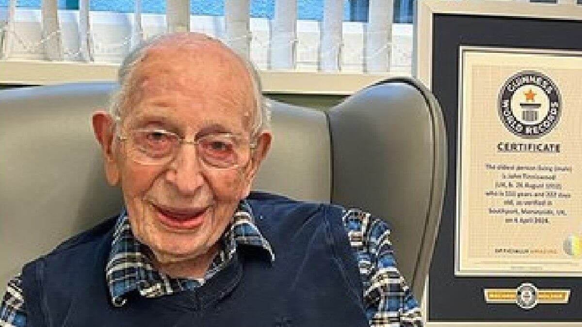 World's oldest man, John Tinniswood, dies at 112 in England 