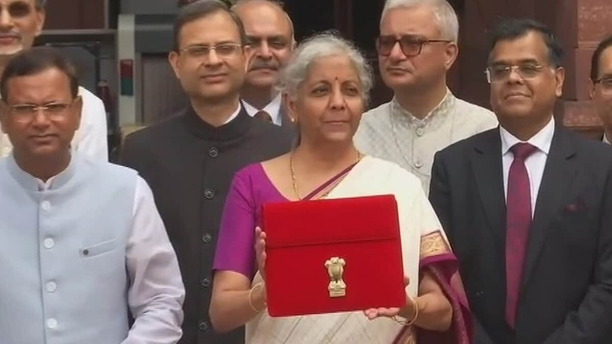 Sitharaman poses with tablet: Journey from briefcase to paperless budget 