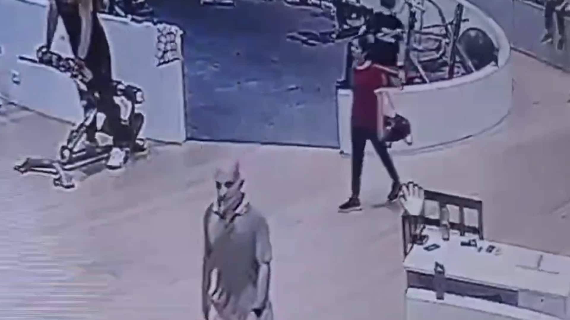 CCTV shows Kanpur woman at gym before trainer murdered her