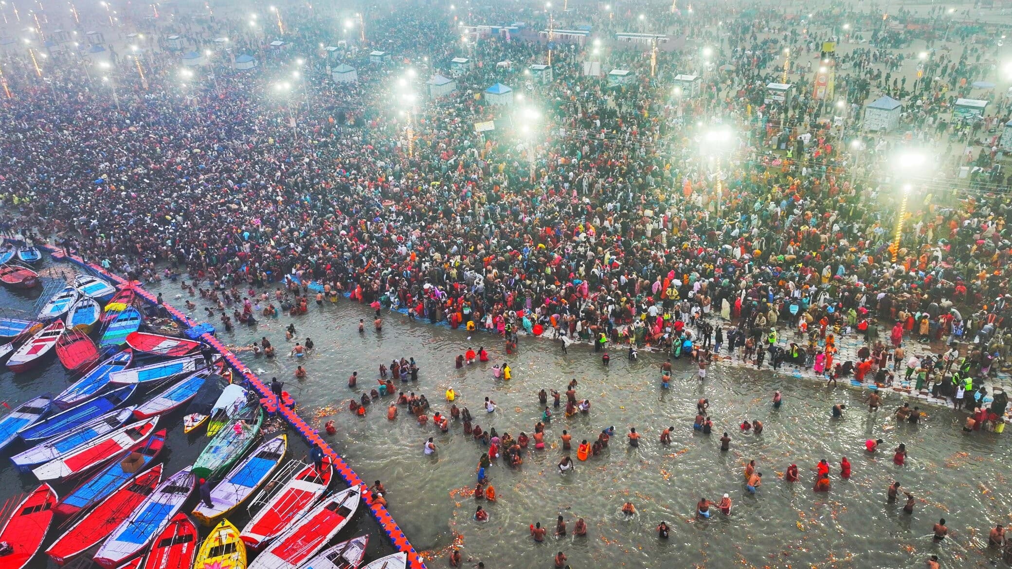 Women bathing pictures at Maha Kumbh sold online; case filed 