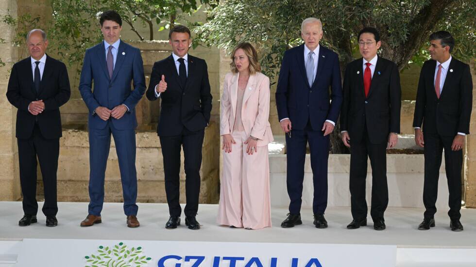 G7 leaders agree to loan $50 billion to Ukraine