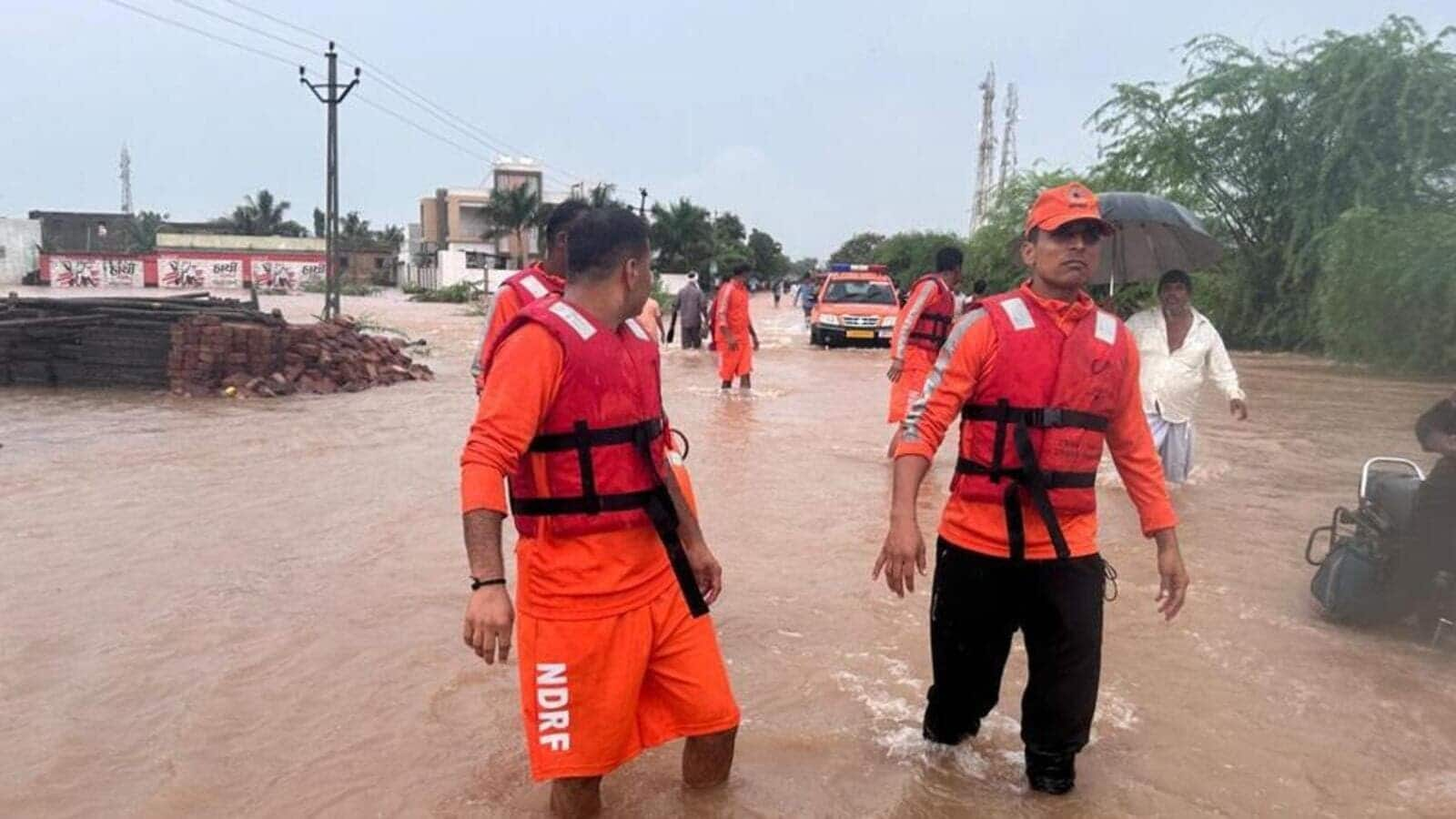 Monsoon rains in Gujarat claim 65 lives, thousands stranded