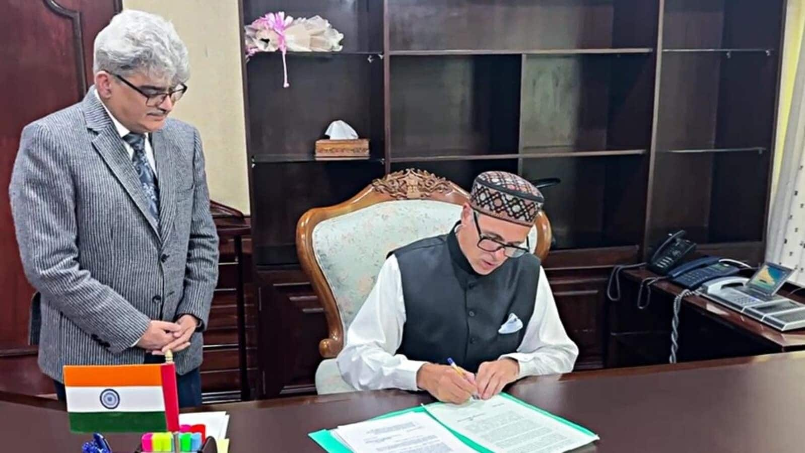 Omar Abdullah's cabinet passes resolution for J&K statehood restoration