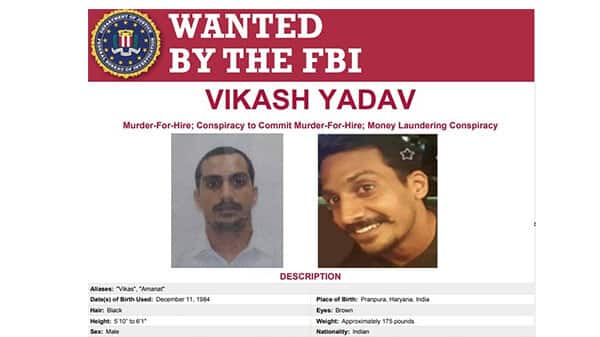 Ex-Indian spy who plotted Pannun's assassination on FBI's 'wanted' list