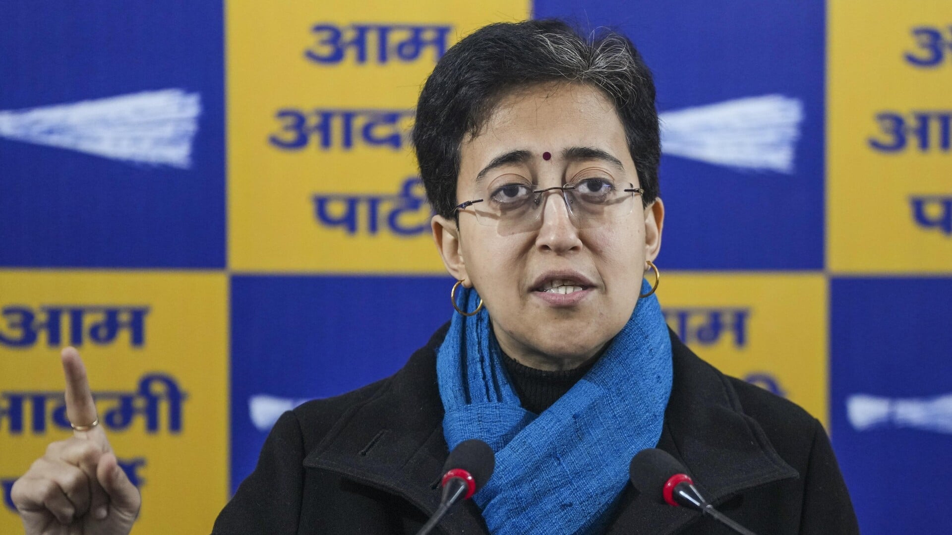 Case filed against Atishi after supporters assault policeman 