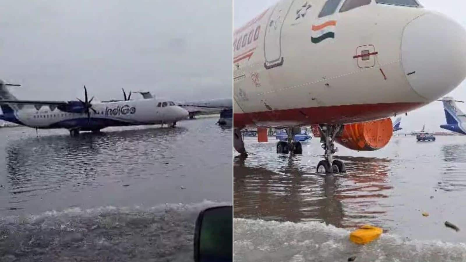 Video: Kolkata airport flooded after heavy rain; more showers predicted 