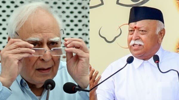 'Who is listening? Modi?': Sibal questions RSS chief's 'harmony' speech