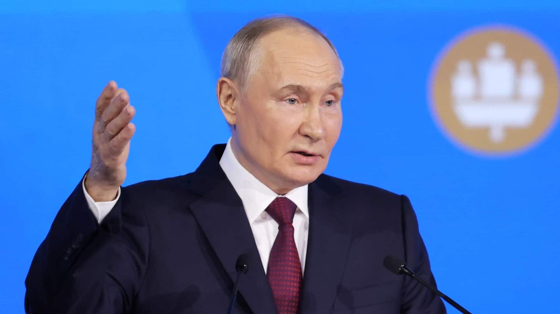 Putin issues strongest-ever warning to West over Ukraine striking Russia