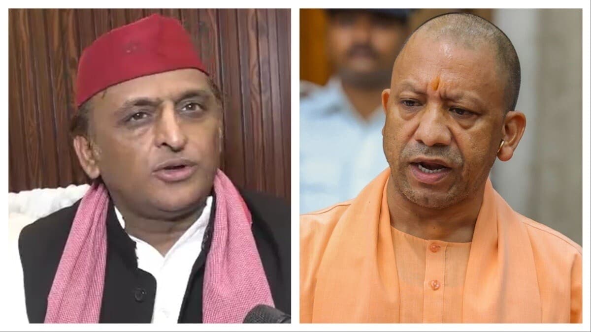 'At least we've hair': Akhilesh takes swipe at Yogi Adityanath 