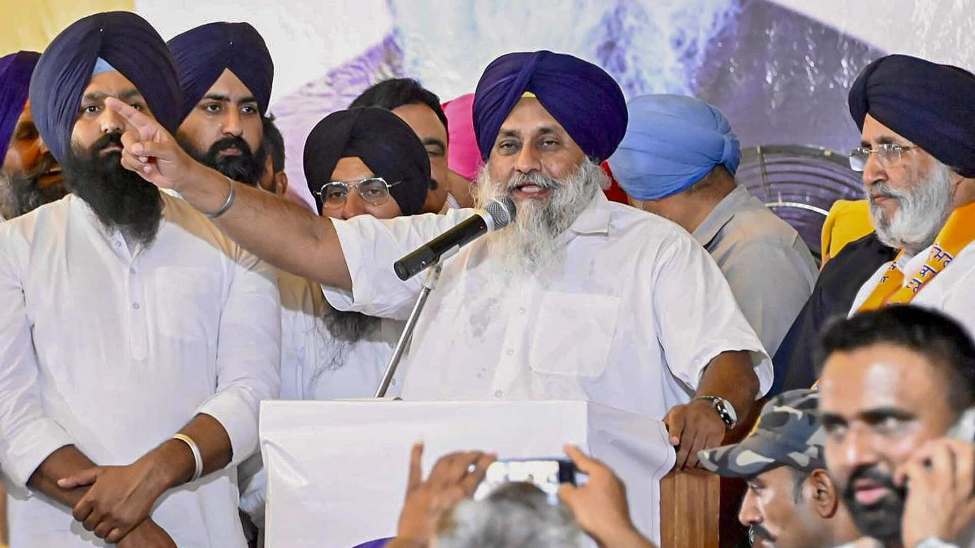 Sukhbir Singh Badal resigns as Shiromani Akali Dal president