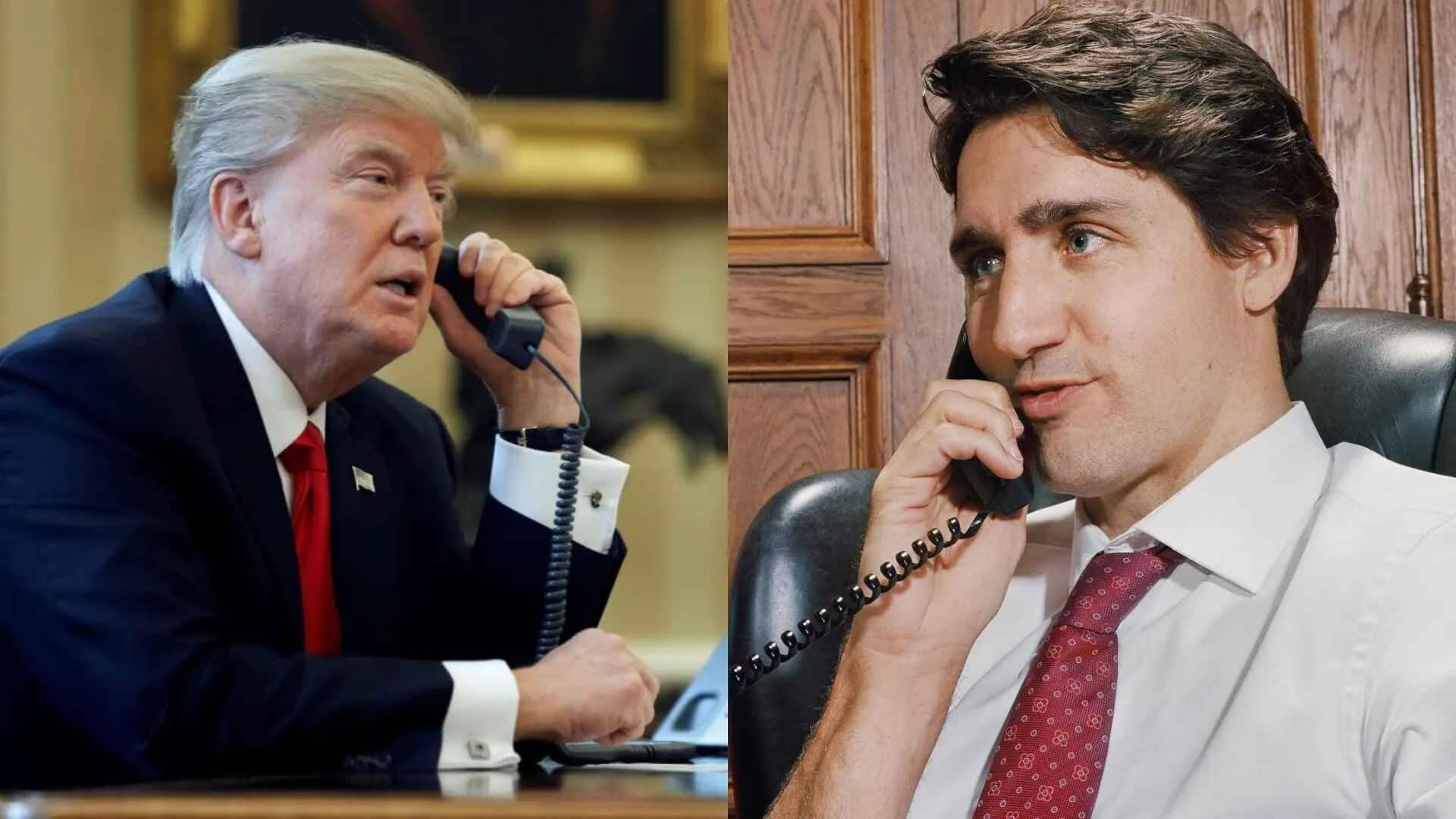 What went down during 50-minute phone call between Trudeau, Trump   