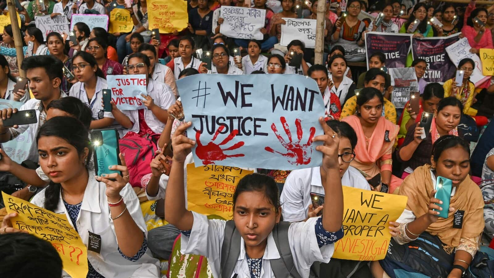 After doctor's rape-murder, only 17 women remain at RG Kar