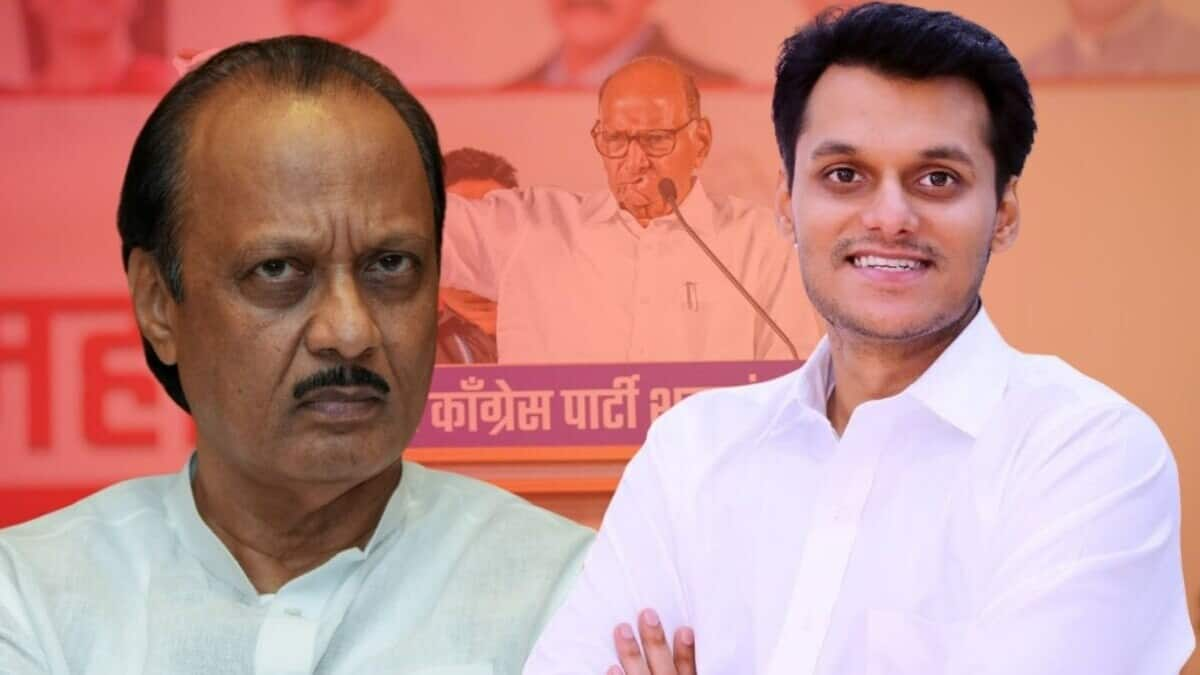 Ajit Pawar ahead of nephew Yugendra Pawar in Baramati 