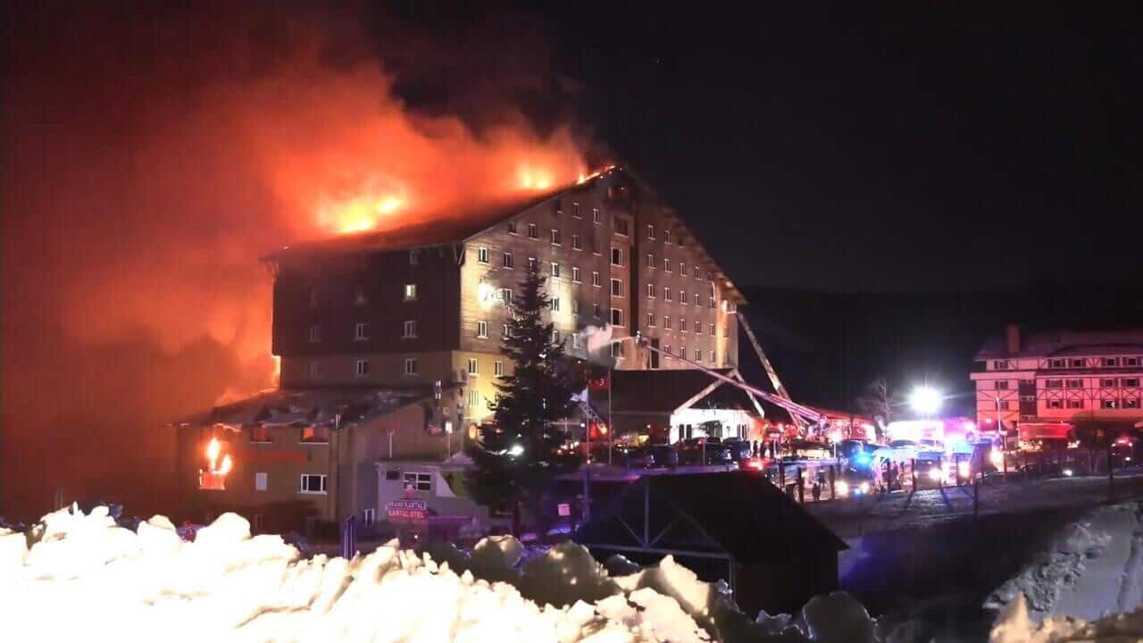 9 detained after fire at Turkey ski resort kills 76 