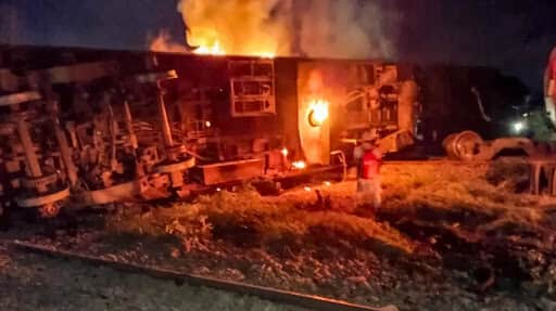 Tamil Nadu: Passenger and goods train collide; 12 coaches derail