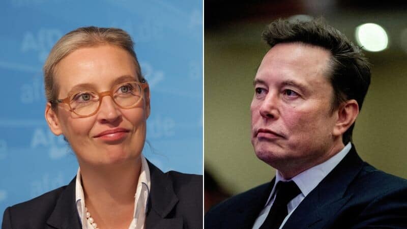 Elon Musk hosts X talk with German far-right frontwoman  