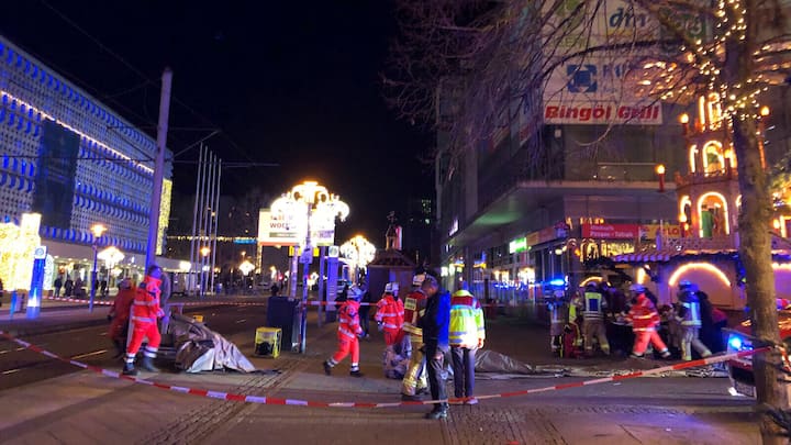 Suspected terror-attack in German Christmas market kills 2, 68 injured  