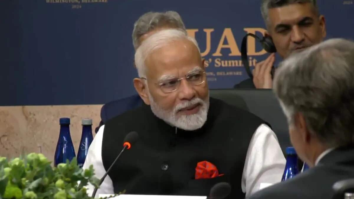 'Free, open Indo-Pacific our shared priority': Modi at Quad Summit 