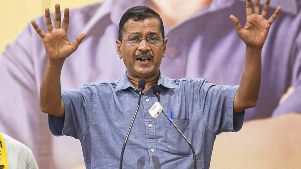 'Buying votes': Kejriwal writes to RSS chief on BJP's 'wrongdoings'   