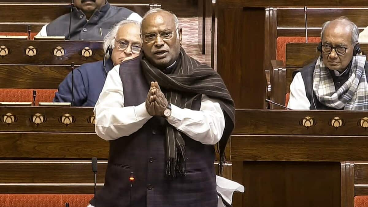 'Her English is good as...she attended JNU': Kharge jibes Sitharaman    