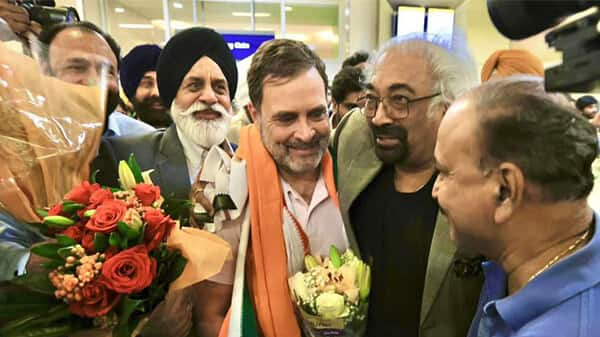 'Looking forward to..': Rahul Gandhi as he arrives in Dallas 