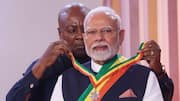 Modi receives Ghana's national honor 