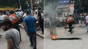 Roads blocked, tires burned: Ranchi protest against student crackdown intensifies 