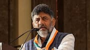 'Gandhi family my god': Shivakumar apologizes after singing RSS anthem  
