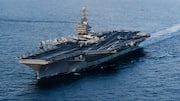 Iran claims its missiles hit US aircraft carrier