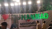 After UP, clash in Karnataka over 'I Love Muhammad' banner
