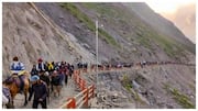 Amarnath Yatra suspended after woman killed by shooting stone 