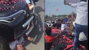 Case against Jagan Reddy after convoy vehicle runs over supporter 