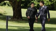 G7 Summit: Macron, Zelenskyy caught on hot-mic gossiping about Trump 