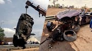 2 killed after 'speeding' BMW hits divider; body parts scattered 