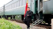 Kim Jong-un arrives in Beijing on bulletproof train
