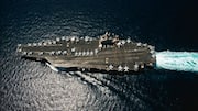 US Navy sailors jumping off warship amid prolonged Iran war