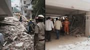 Hyderabad: 7-story under-construction building collapses; 2 dead, several injured 