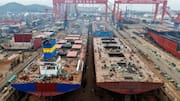20 killed after cargo ship catches fire in China port