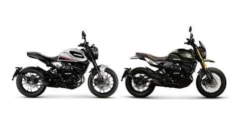 SEIEMMEZZO STR and SCR are modern-age streetfighter and scrambler models