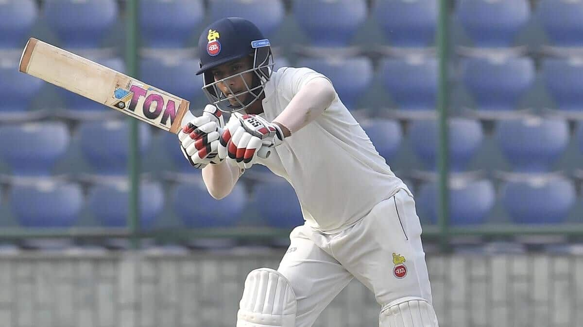 Ranji Trophy: Ayush Badoni dismissed for 99 vs Railways