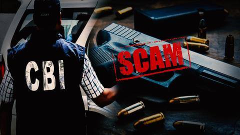 CBI raids 40 locations in the J&K gun license scam CBI raids 40 locations in the J&K gun license scam