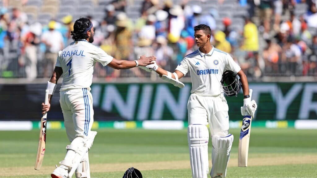 Perth Test: Jaiswal, Rahul script this record with century stand